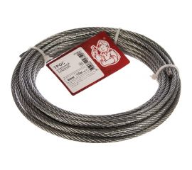 Стальной трос Стройбат DIN 3055 4мм 10м 249460 