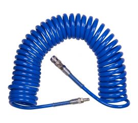 Шланг пневматический спиральный высокого давления (8x12 мм; 10 м) KING TONY 79962-10 