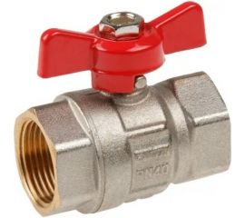 Шаровой кран AV Engineering 3/4 PN40 с внутренней резьбой, бабочка AVE092034 