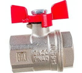 Шаровой кран VALFEX PREMIUM для воды, 3/4"" ВР/ВР, бабочка VF.217.NB1.034.PREMIUM 