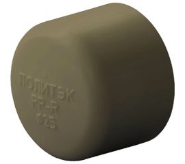 Заглушка ПОЛИТЭК 25 PPRC, серый 9000001025с 