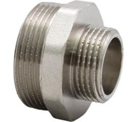 Переходной ниппель СВК никелированная латунь, НР 1х3/4 SVK-LT2534 