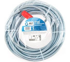 Трос сантехнический AV Engineering пружинный диаметр 13 мм, длина 15 м AVE34013150 