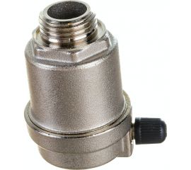 Автоматический воздухоотводчик с нижним подключением и боковым выпуском HP 1/2 никелированный Uni-Fitt 231N2000 