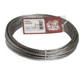 Стальной трос Стройбат DIN 3055 3мм 10м 249430 