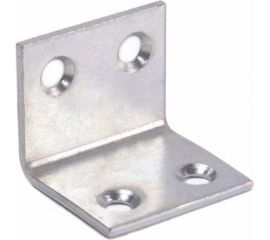 Мебельный уголок Скобис УМ 25, 25x25x30x2, цинк белый, 350 шт. 4680016800694 