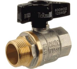 Шаровой кран Terma CB 1 в/н бабочка 25683 