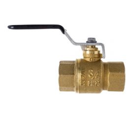 Шаровой полнопроходной кран для трубопровода Зубр 3/4 4-51320-L-3/4 