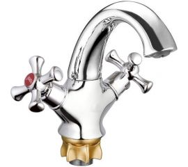 Смеситель для раковины умывальника G-lauf с коротким поворот изливом, хром QML1-A827 