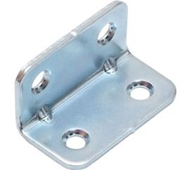 Мебельный уголок СКОБЯНОЙ 22х22х40 мм, цинк, 4 шт. 002859 