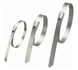 Стальной кабельный хомут Экопласт 4.6х300 мм 45330 