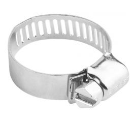 Оцинкованные хомуты Зубр ЭКСПЕРТ просечная лента 12 мм, 32-51 мм, 100 шт. 37805-032-51-100 