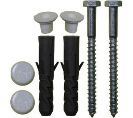 Крепеж унитаза к полу Сантехкреп белый 1.2.1.1. 