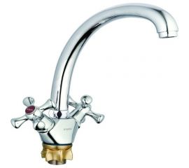 Смеситель для кухни G-lauf с высоким изливом, хром QSL4-B827 