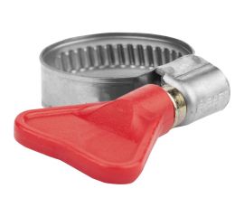 Хомуты Зубр ЭКСПЕРТ Бабочка из нержавеющей стали с накатной лентой НЛ-9, 25-40мм, 100шт 37835-25-40-100 