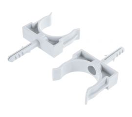 Держатель с дюбелем без шурупа Экопласт СТ32 D32 мм, 10 шт 41432-10 