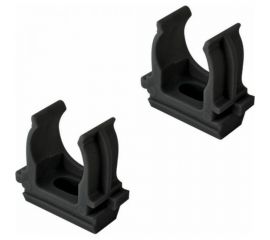 Крепеж-клипса для труб Урал ПАК черная, d32 мм, 50 шт. АТ-30132-050 