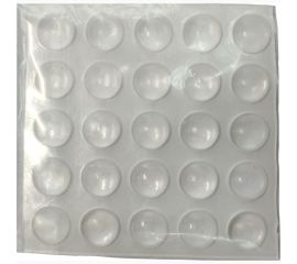 Самоклеящийся прозрачный демпфер Скобяной 10х3 мм 008467 