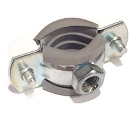 Металлический сантехнический хомут с резиновым уплотнением Хоммет 1/2"" (20-24 мм), М8 GRUS012 