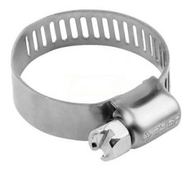 Хомуты ""ЭКСПЕРТ"" из нержавеющей стали с просечной лентой ПЛ-12,7, 16-32мм, 100шт. Зубр 37815-016-32-100 