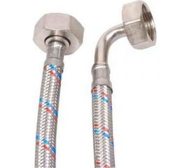 Подводка для стиральных машин Mateu гайка 3/4""- колено 3/4"", L 4500 мм 4.4500.42 