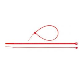 Нейлоновый хомут Зубр МАСТЕР красный, 3,6 мм x 200 мм, 100 шт 309040-36-200 