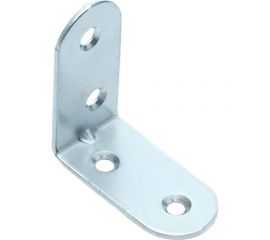 Мебельный уголок СКОБЯНОЙ 50х50х20 мм, цинк, 4 шт. 002490 