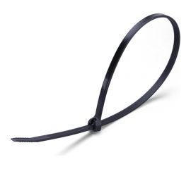 Нейлоновые стяжки FORTISFLEX КСЗ 10х600 черные 74115 