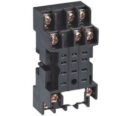 Колодка CHINT CZY08A-02 для реле JZX-22F(B)/2Z NJX-13FW(B)/2ZS JZX-18F(L)/2Z 2 контакта 285974 