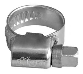 Червячный хомут KRAFT 10-16 мм, уп. 100 шт. KT 880201 