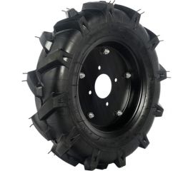 Колесо для мотоблока 4.00-10, елочка, диск 4 отверстия МастерАлмаз 10506302 