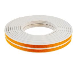 Самоклеящийся уплотнитель Sila E-профиль, 6 м, белый W6 SILAEW6 