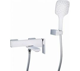 Смеситель для ванны Gappo G3217-8 белый, хром 544089 