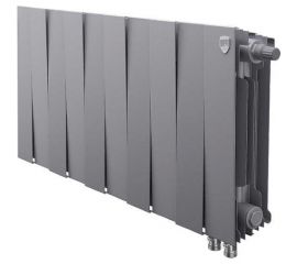Биметаллический радиатор Royal Thermo PianoForte VDR 300/Silver Satin 10 секций НС-1346074 