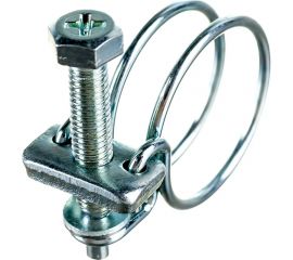Проволочный винтовой хомут CNIC 19-22/1.8 мм, М5x30 мм, W1 оцинкованый 55А1922 52582 