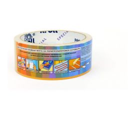 Двусторонняя клейкая лента KROLL полипропилен pp, 38 мм х 10 м 4607190401806 