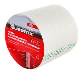 Самоклеящаяся серпянка MATRIX, 100 мм х 45м MATRIX 89009 