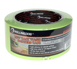 Малярная лента для деликатных поверхностей Rollingdog Low Tack Washi Tape 48 мм, 50 м 81391 