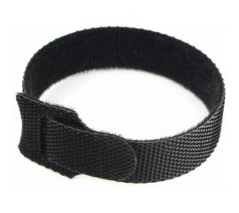 Хомуты-липучки Cablexpert на основе ленты Velcro 145x11 мм, черные, 12 шт. VT-145x11BK 