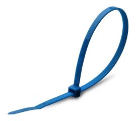 Кабельные стяжки FORTISFLEX КСС Magnetic 5х200 синий, 100 шт. 82022 