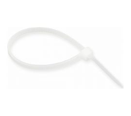 Пластиковые стяжки Cablexpert 150 мм х 3.6 мм, белые, 100 шт. NYT-150x3.6 