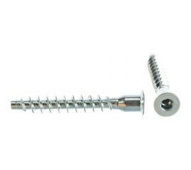 Шурупная стяжка Element оцинкованная 7х50 мм HEX 50 шт. 5650005 / 038930 