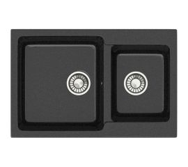 Кухонная мойка GLANZ цвет: чёрный J-191-32 