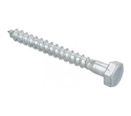 Сантехнический болт Стройбат оцинкованный DIN 571 10х100 15 шт 555 
