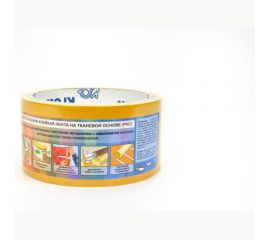 Двусторонняя клейкая лента KROLL ткань/pvc, 48 мм х 25 м 4607190401844 