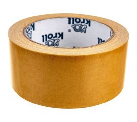 Двусторонняя клейкая лента KROLL полипропилен pp, 48 мм х 25 м 4607190404197 