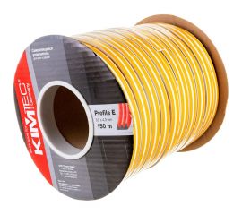 Уплотнитель KIM TEC E-150 белый 4х9 мм 585935 