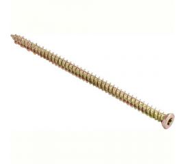 Шуруп по бетону Стройбат 7,5x92 желтый цинк 20 шт. 198450 