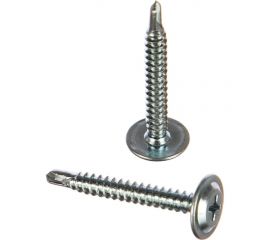 Саморез для металла с прессшайбой ЦКИ 4.2х32 сверлоконечный Ц ПРОФИ 250 шт. 48776 