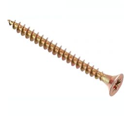 Универсальные саморезы Стройбат 4,0x45 желтый цинк 200 шт 076051 